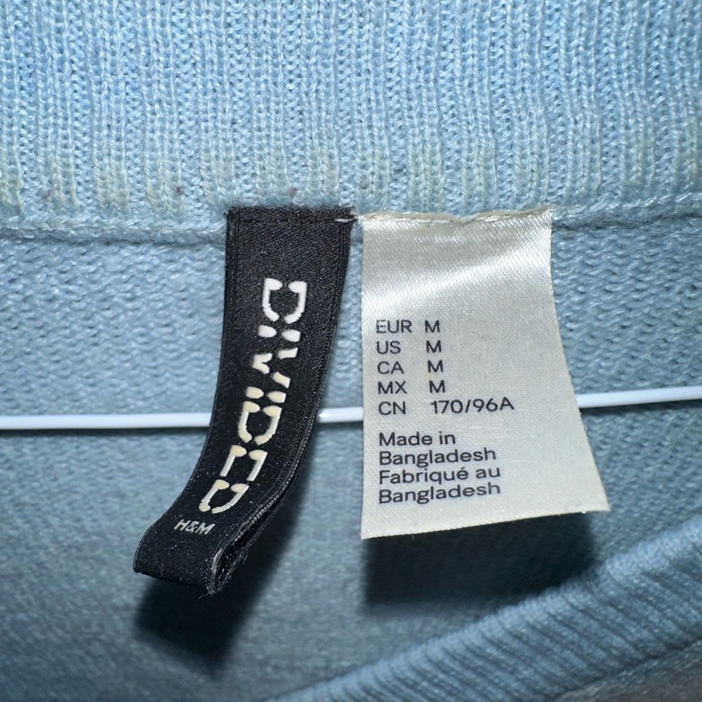 H&M cropped checked sweater - Picture 2 of 2